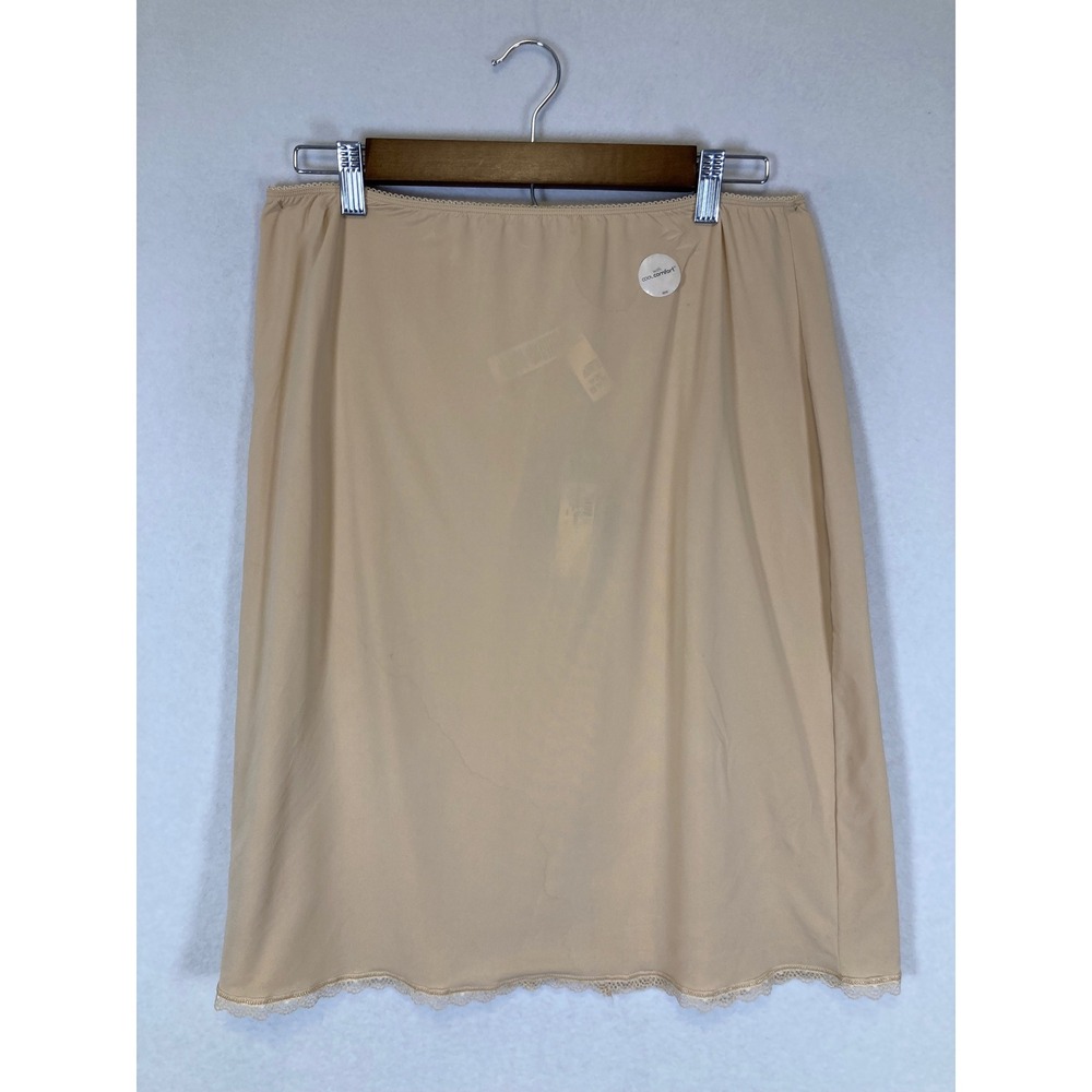 NWT Marks and Spencer Women UK 16 Natural Cooling Waist Slip T32 07434/2090 Nude